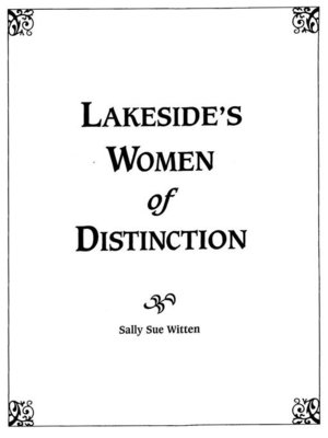 cover image of Lakeside's Women of Distinction
